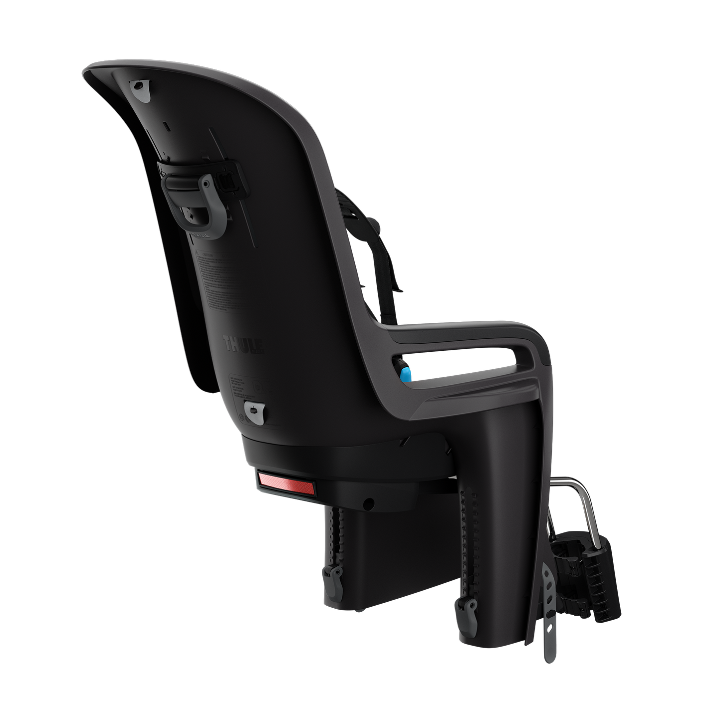 tiltable child bike seat dark gray