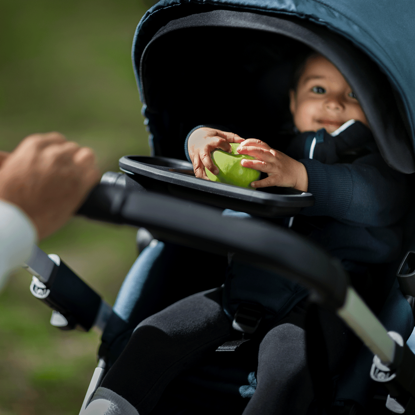 city stroller aluminium/midnight black