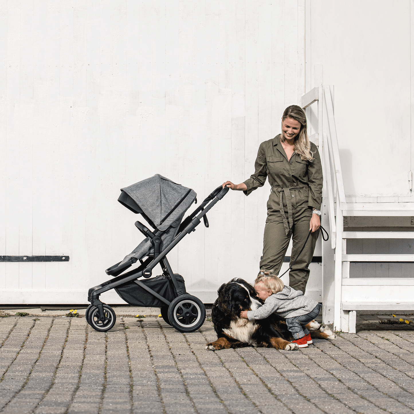 city stroller aluminium/midnight black