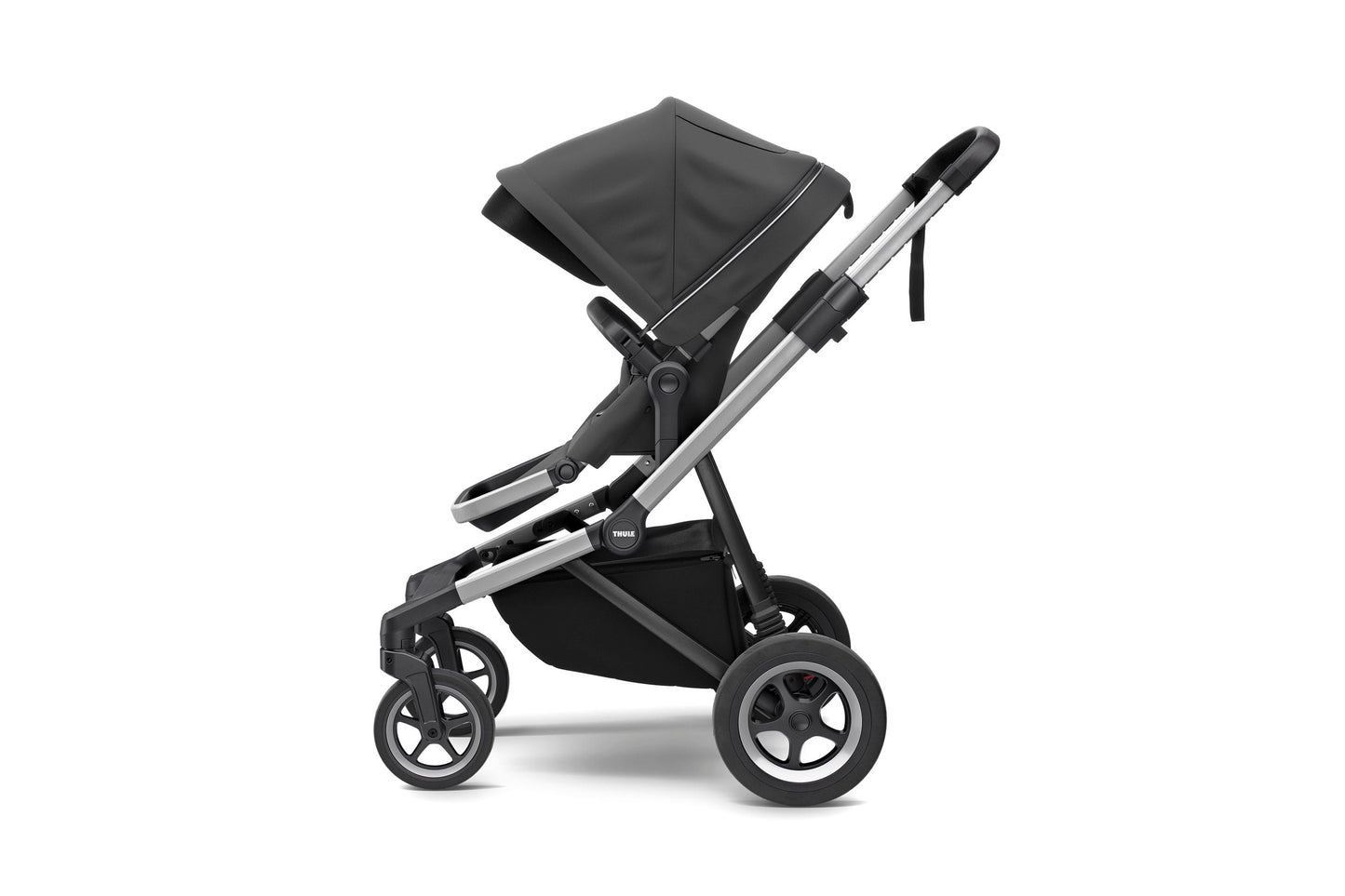 city stroller aluminium/shadow gray