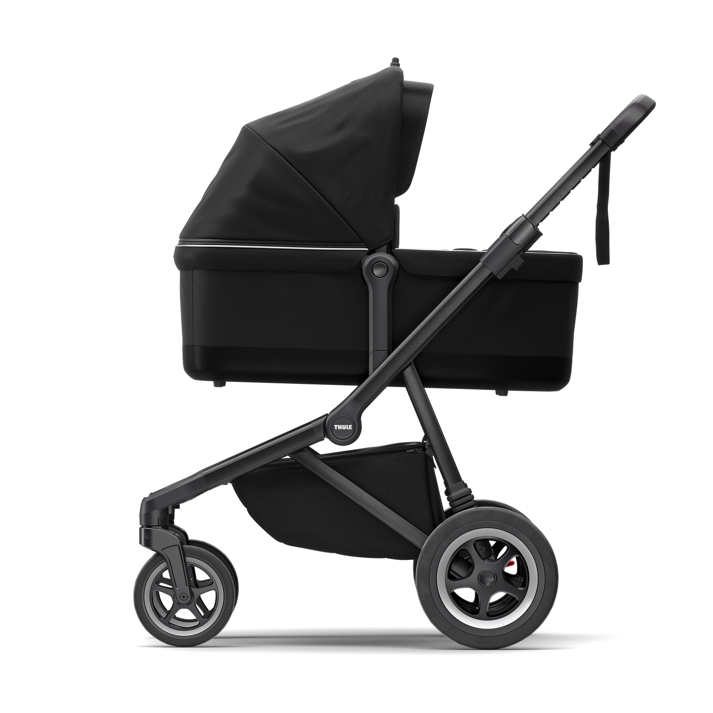 city stroller midnight black on black