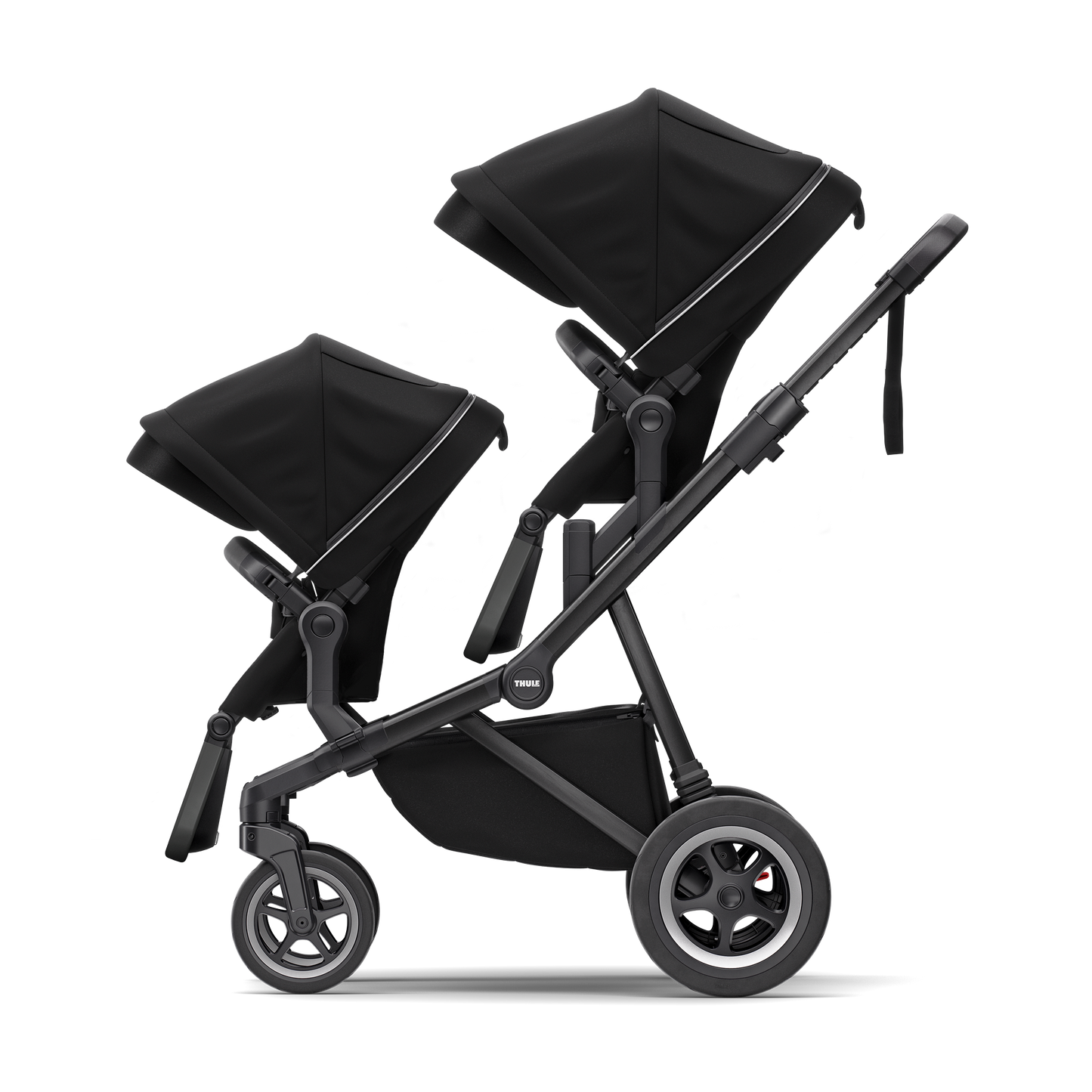city stroller midnight black on black