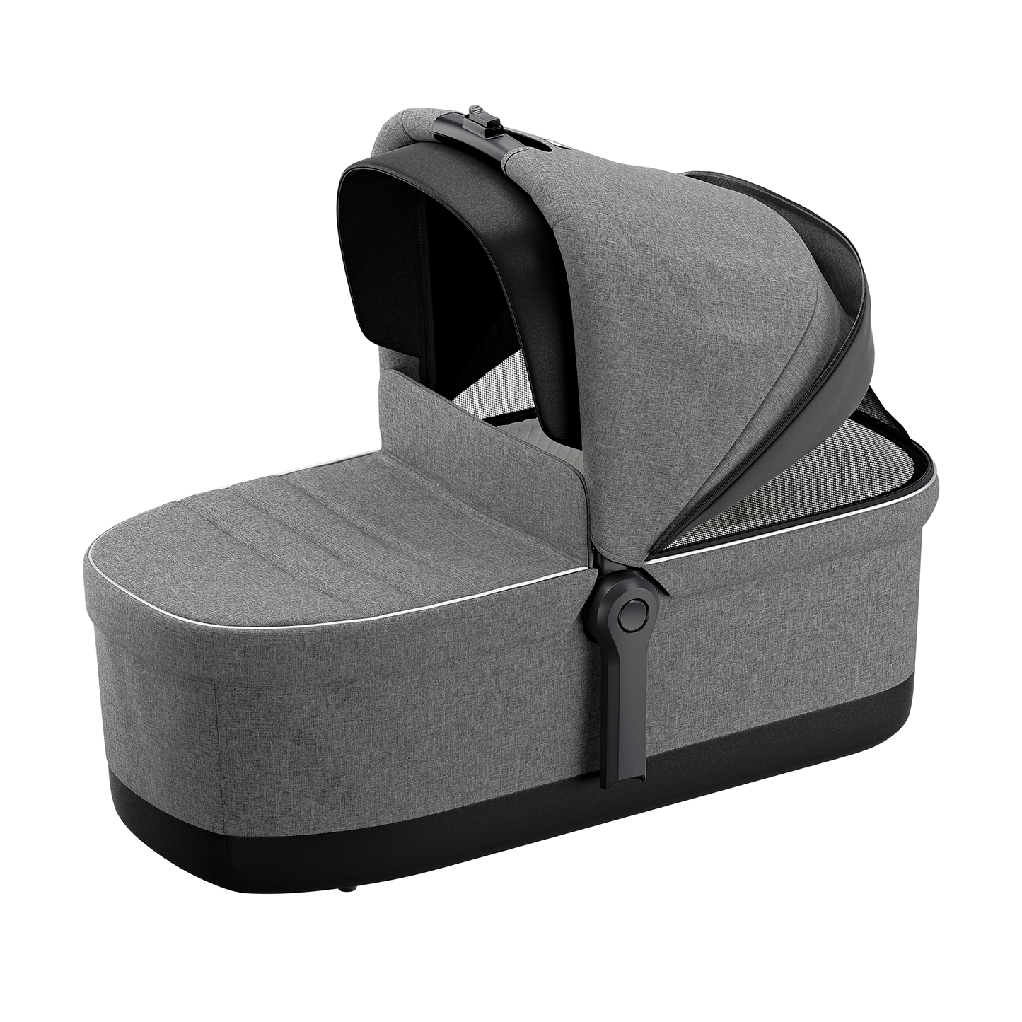 bassinet gray melange