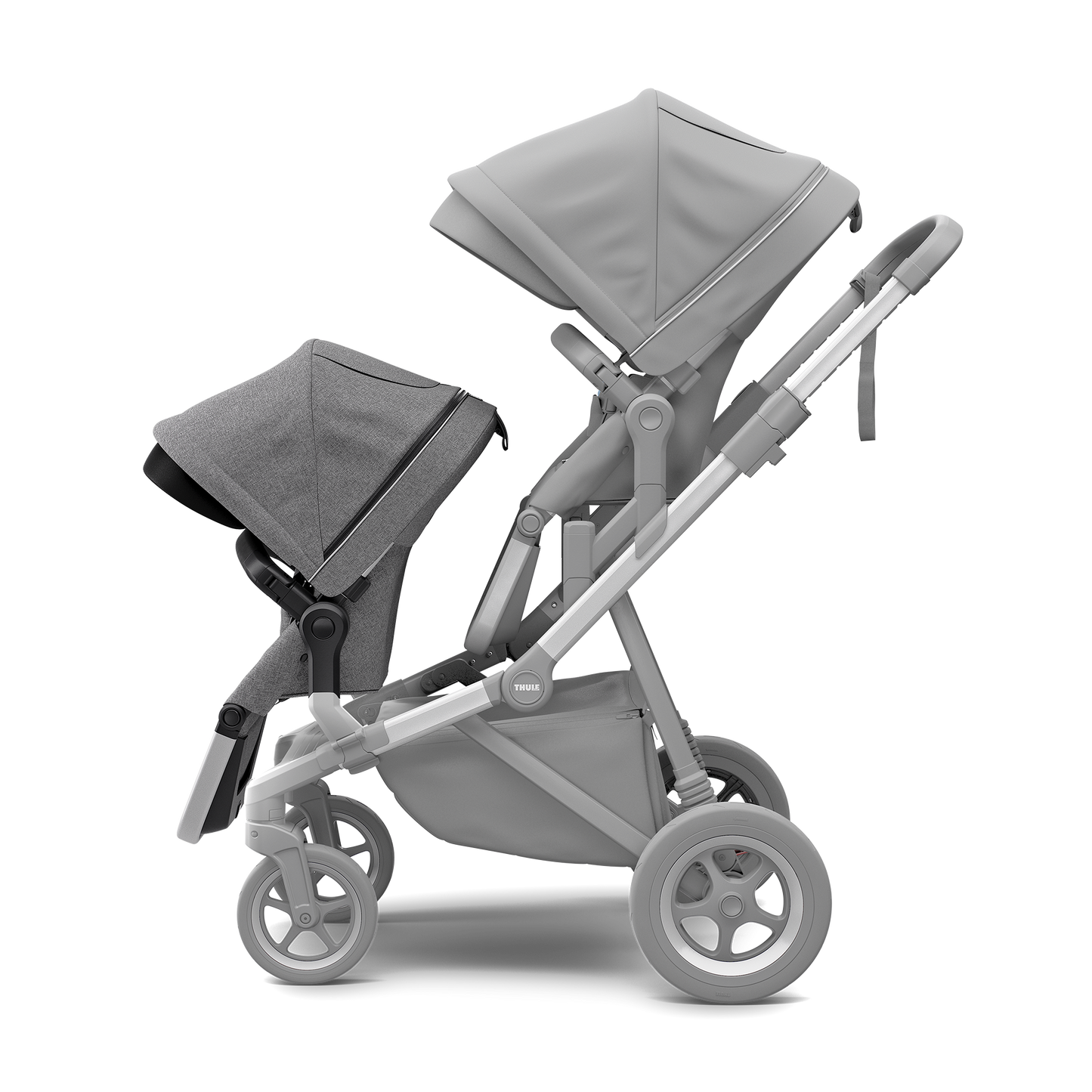 sibling seat aluminium/gray melange