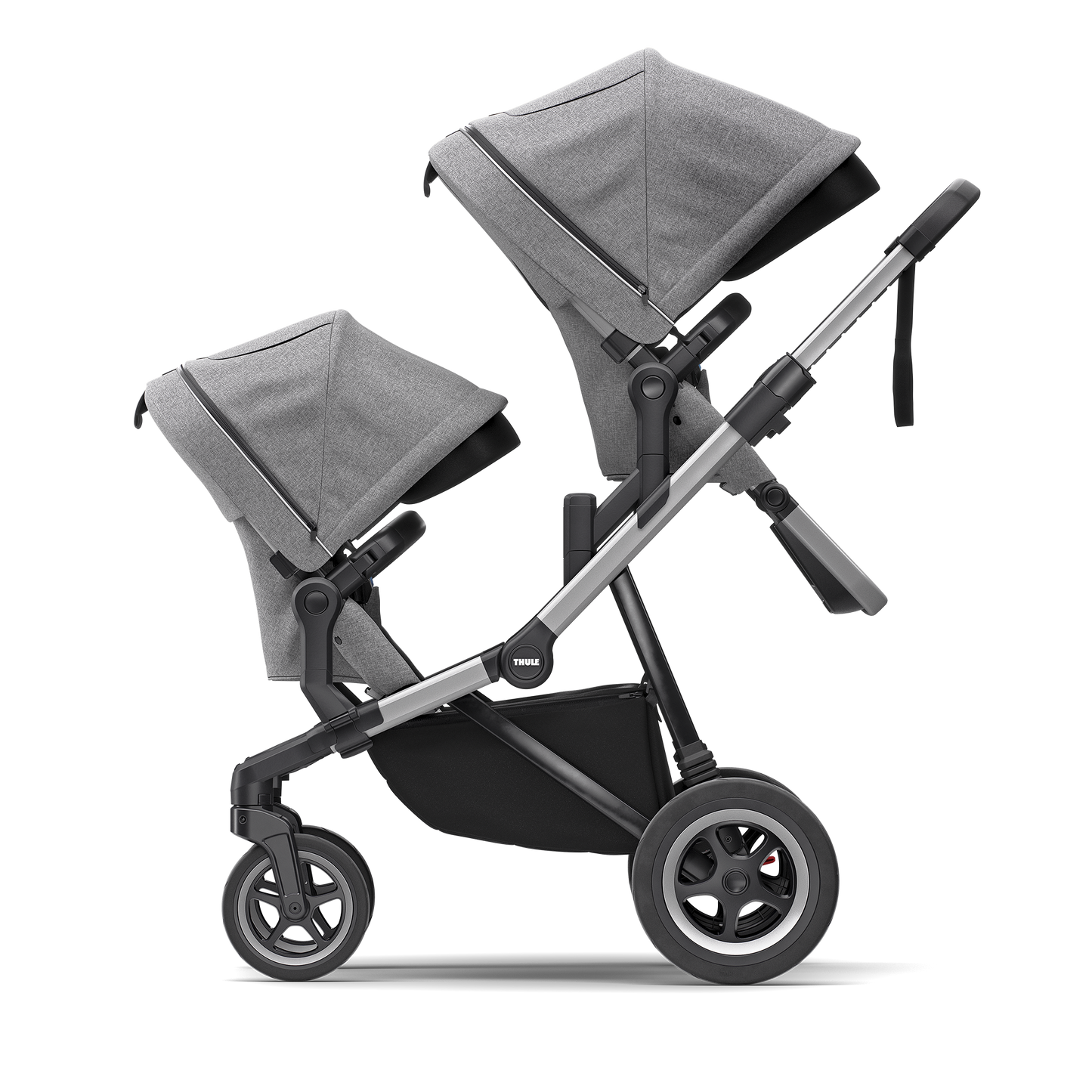 sibling seat aluminium/gray melange