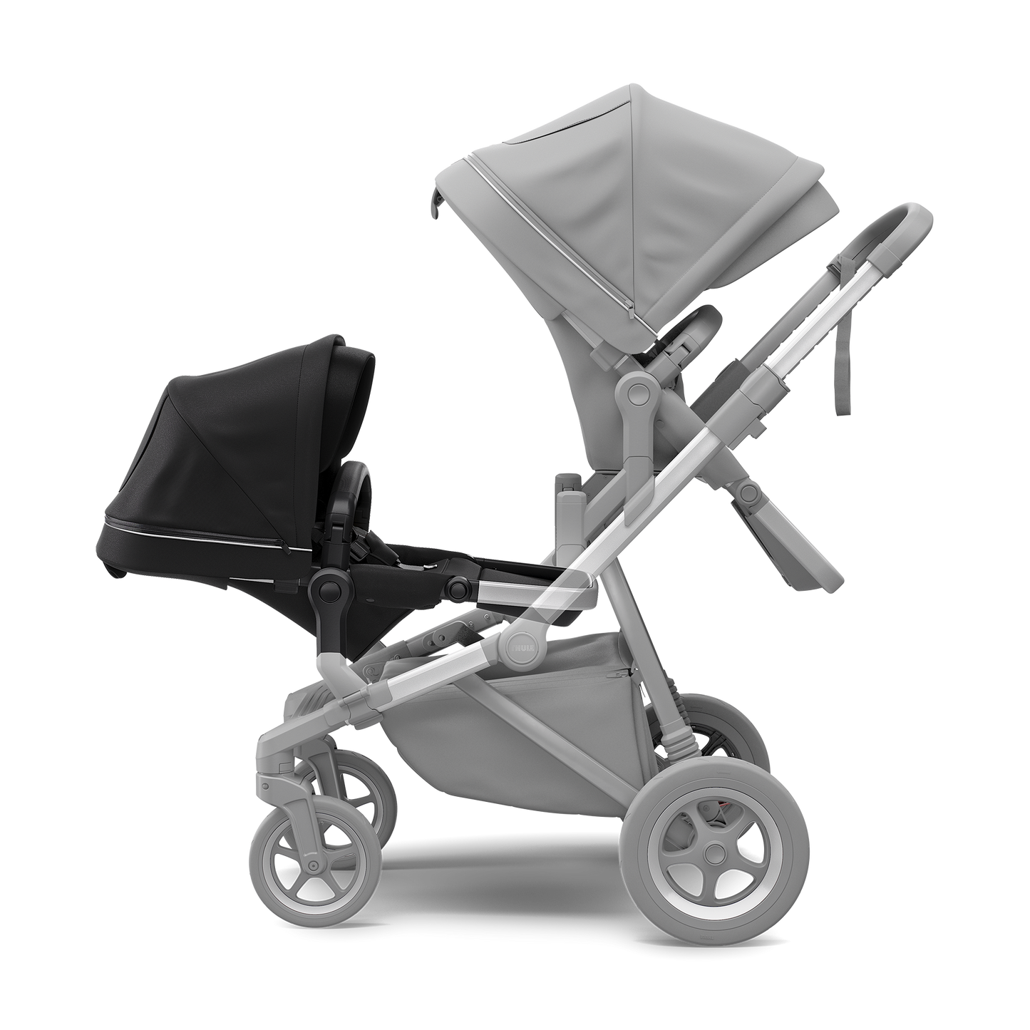 sibling seat aluminium/midnight black