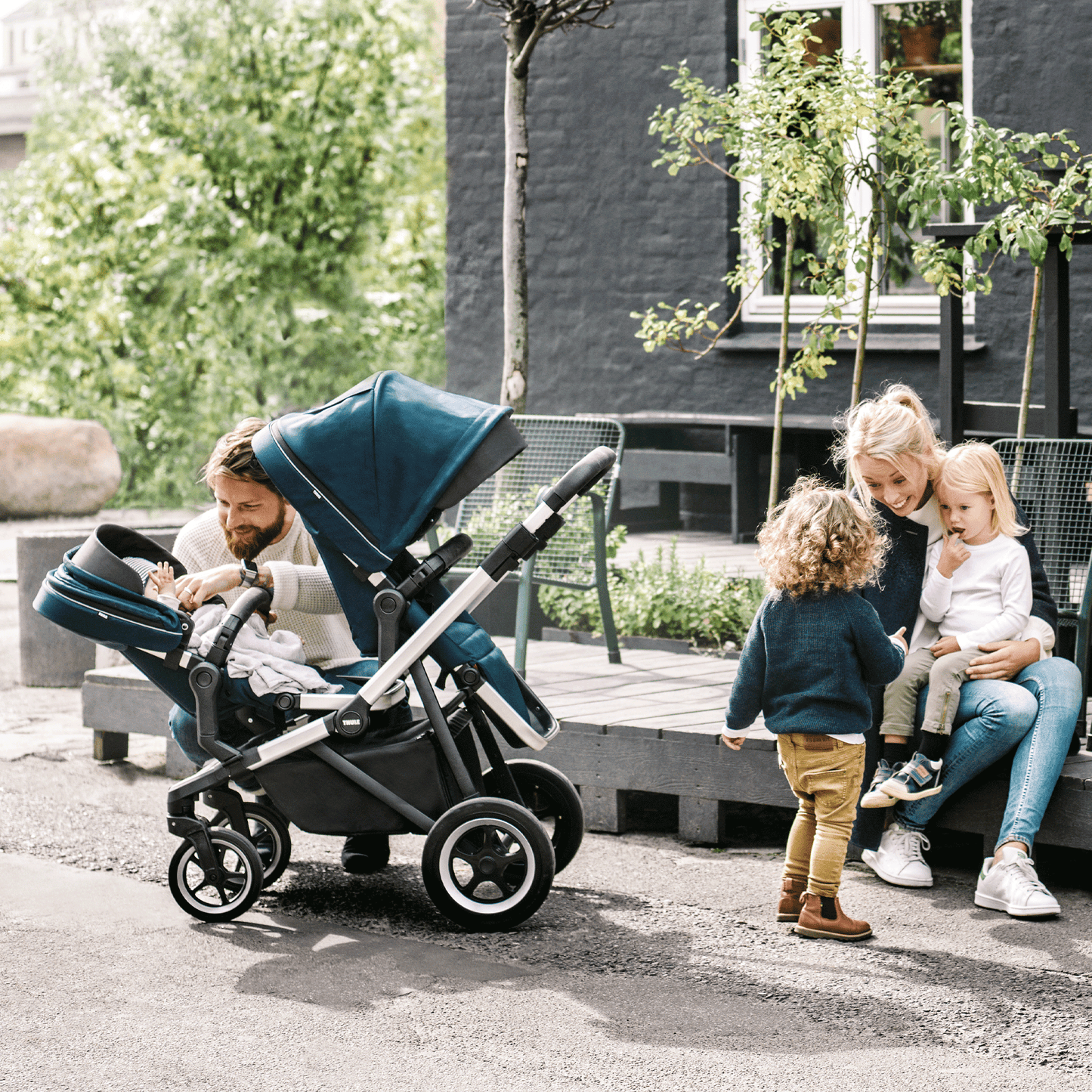 sibling seat aluminium/midnight black