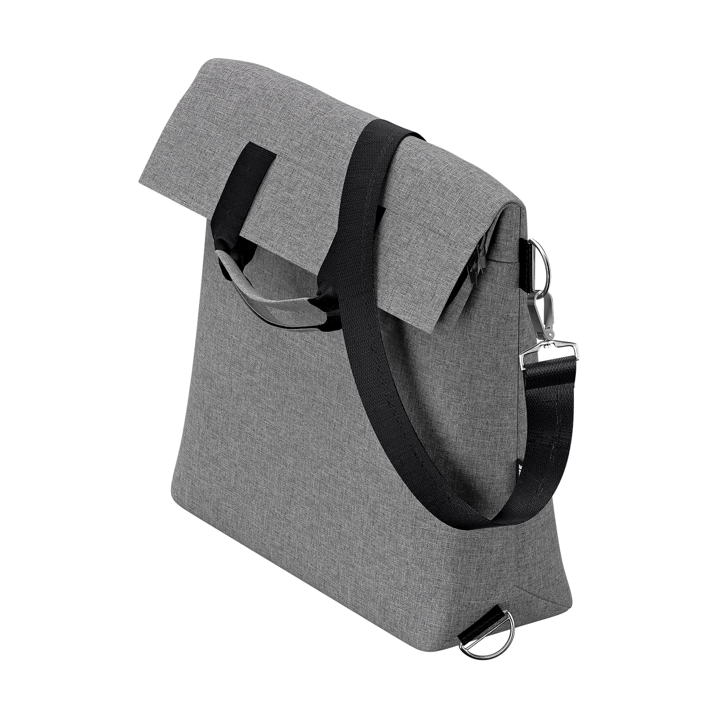 changing bag gray melange