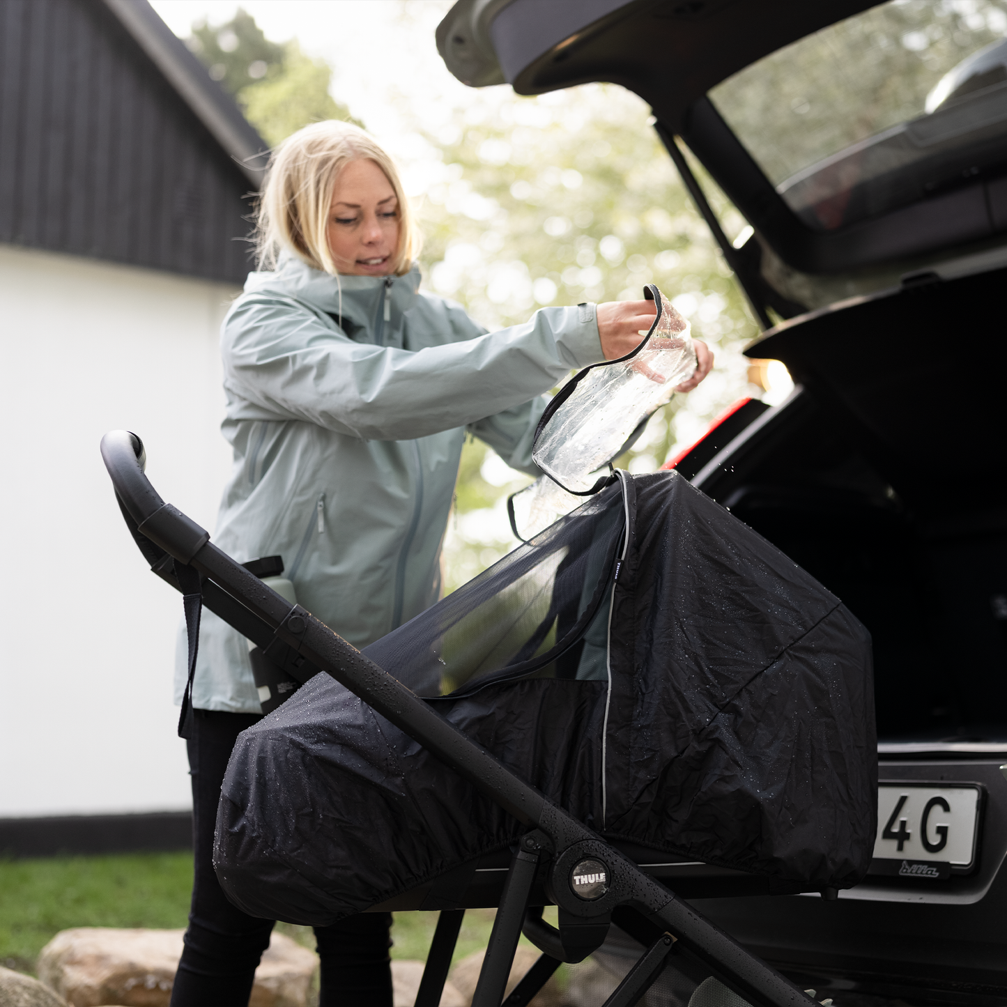 all weather cover black
