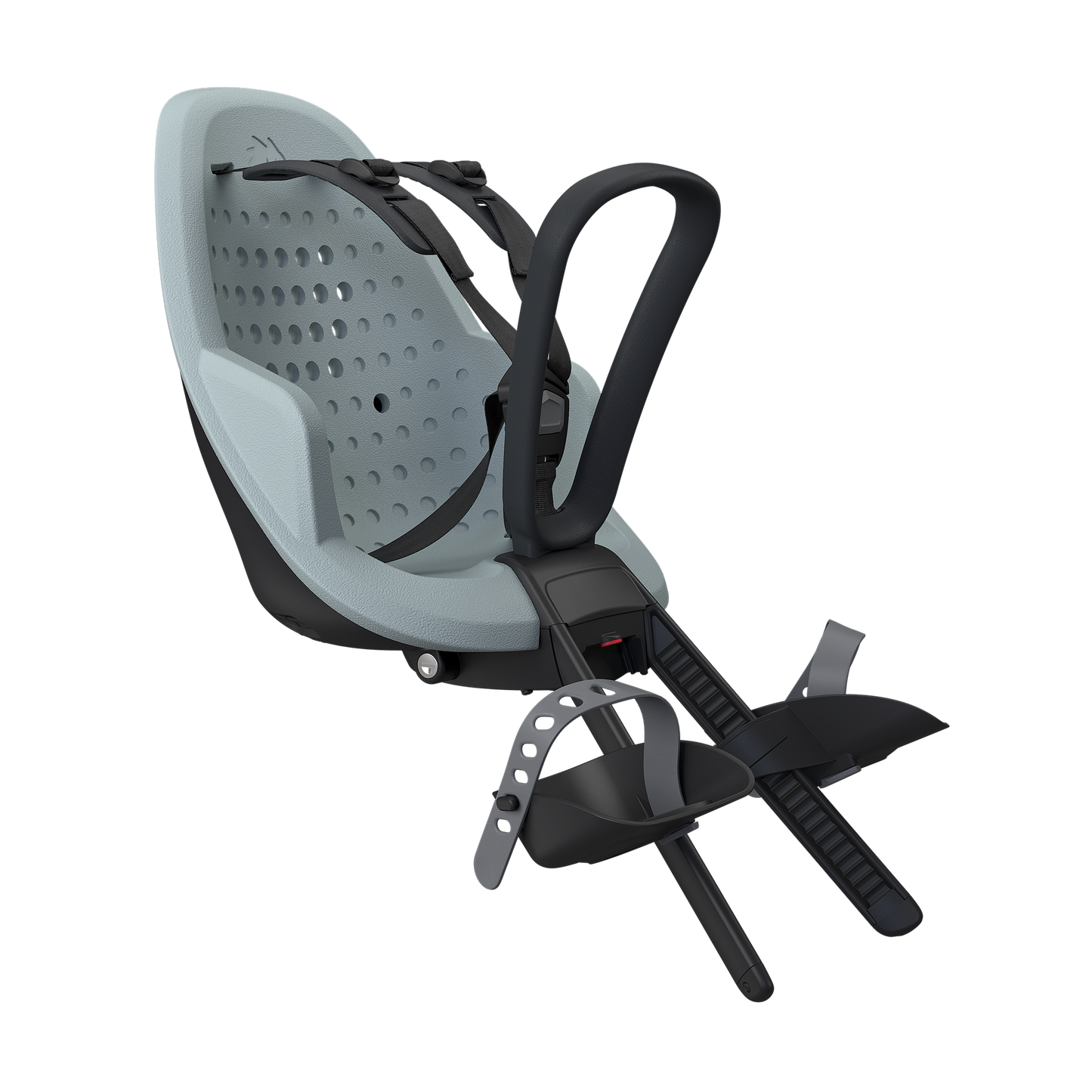 front mounted child bike seat alaska blue