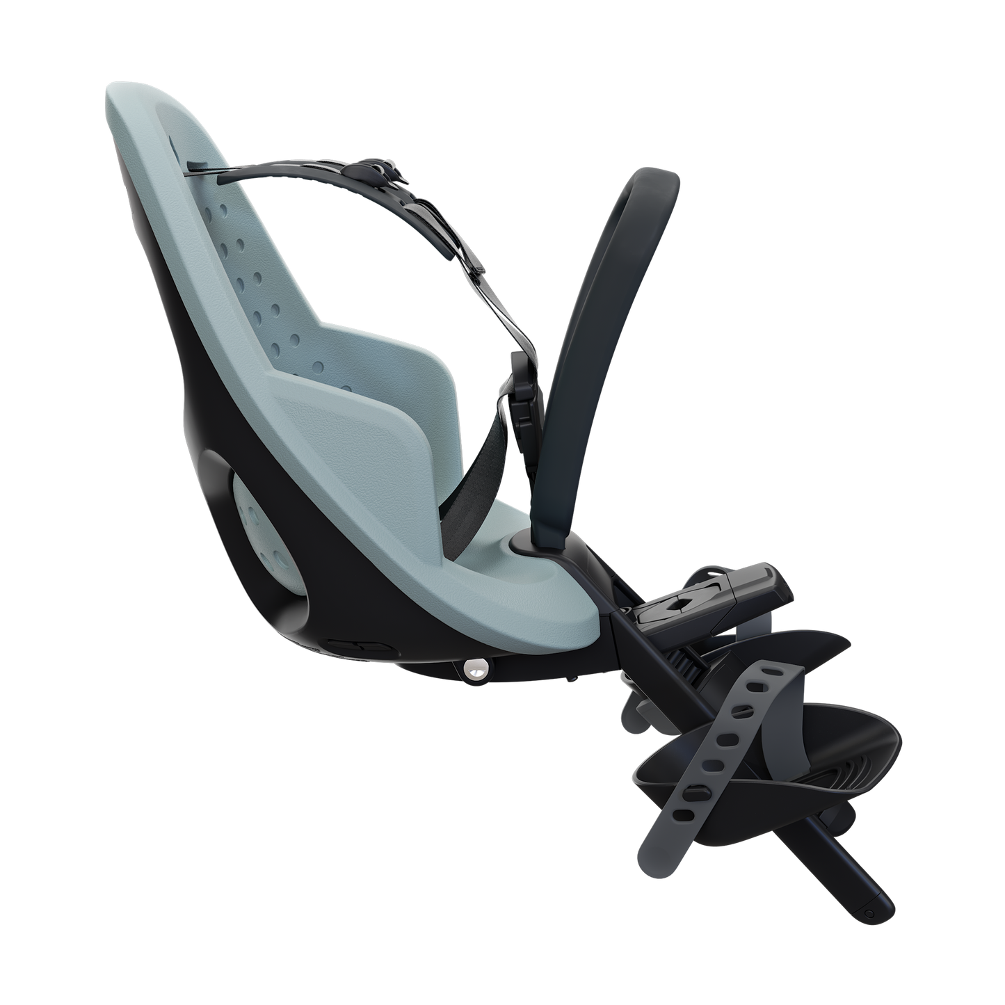 front mounted child bike seat alaska blue