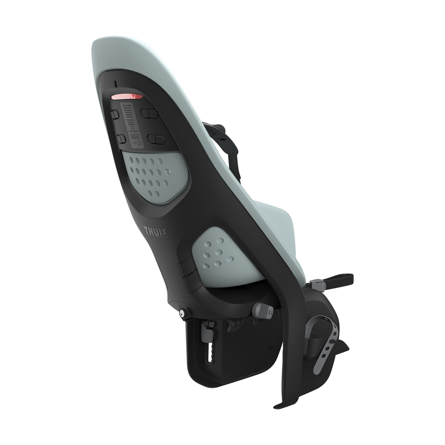 rack mounted child bike seat alaska blue