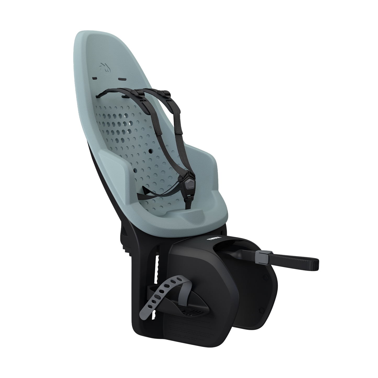 rack mounted child bike seat alaska blue