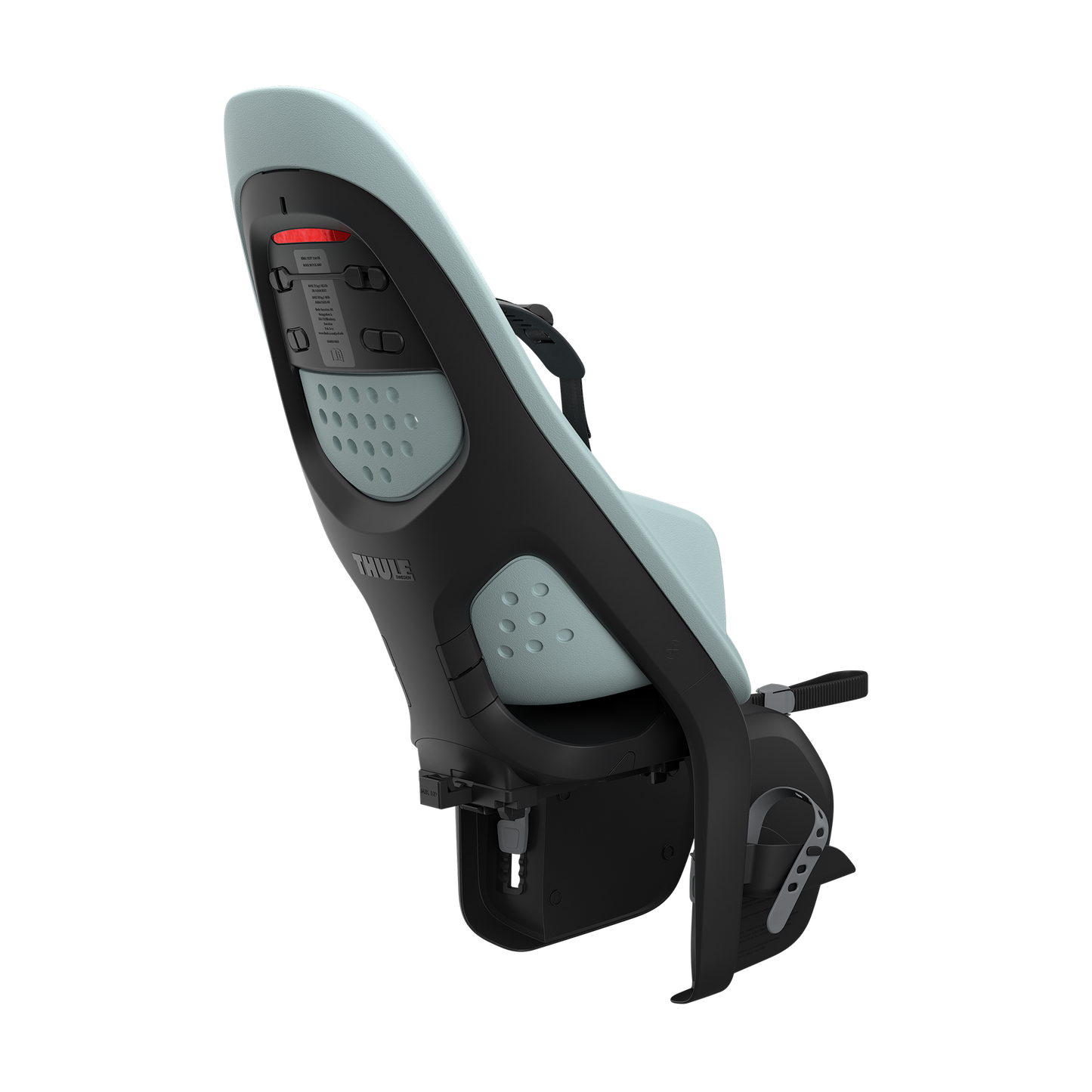 rack mounted child bike seat alaska blue