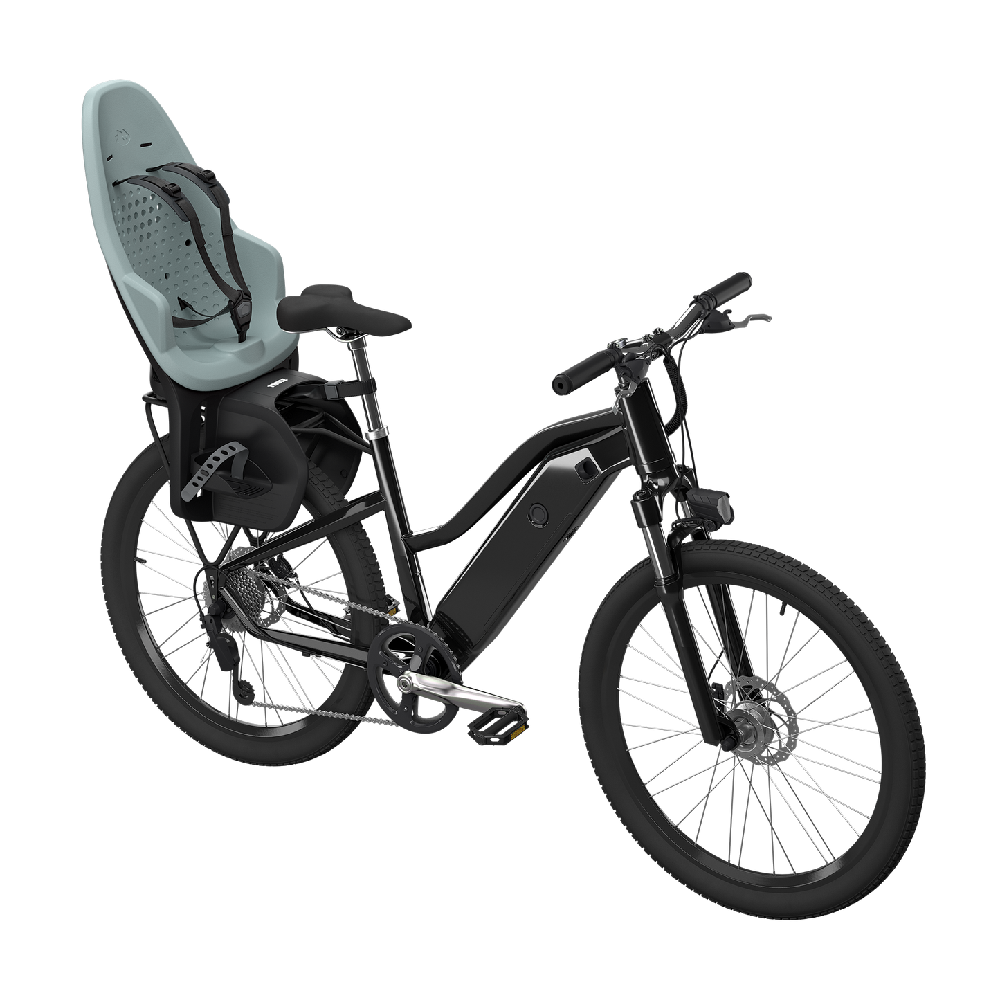 rack mounted child bike seat alaska blue
