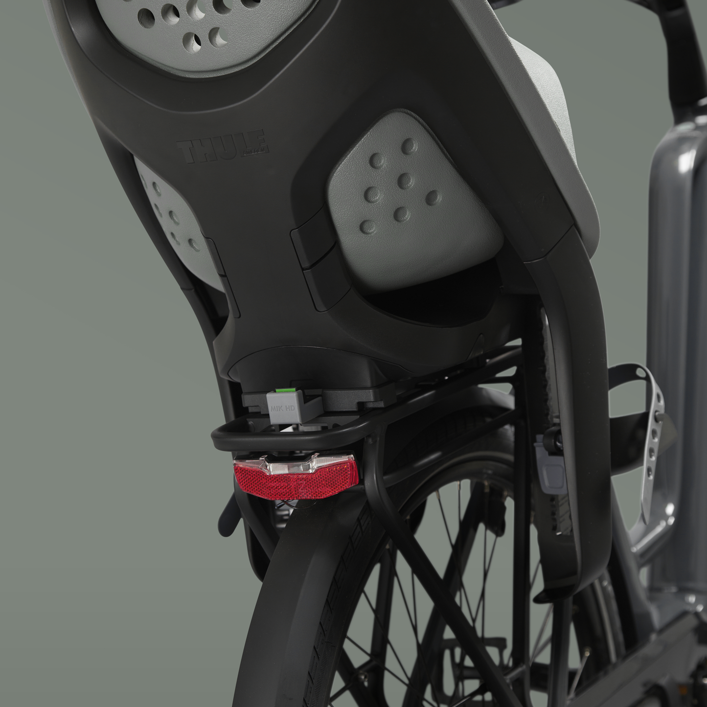 rack mounted child bike seat alaska blue