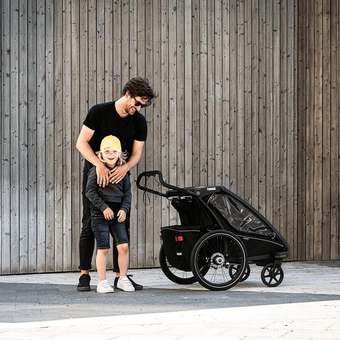1-seat multisport bike trailer spectra yellow