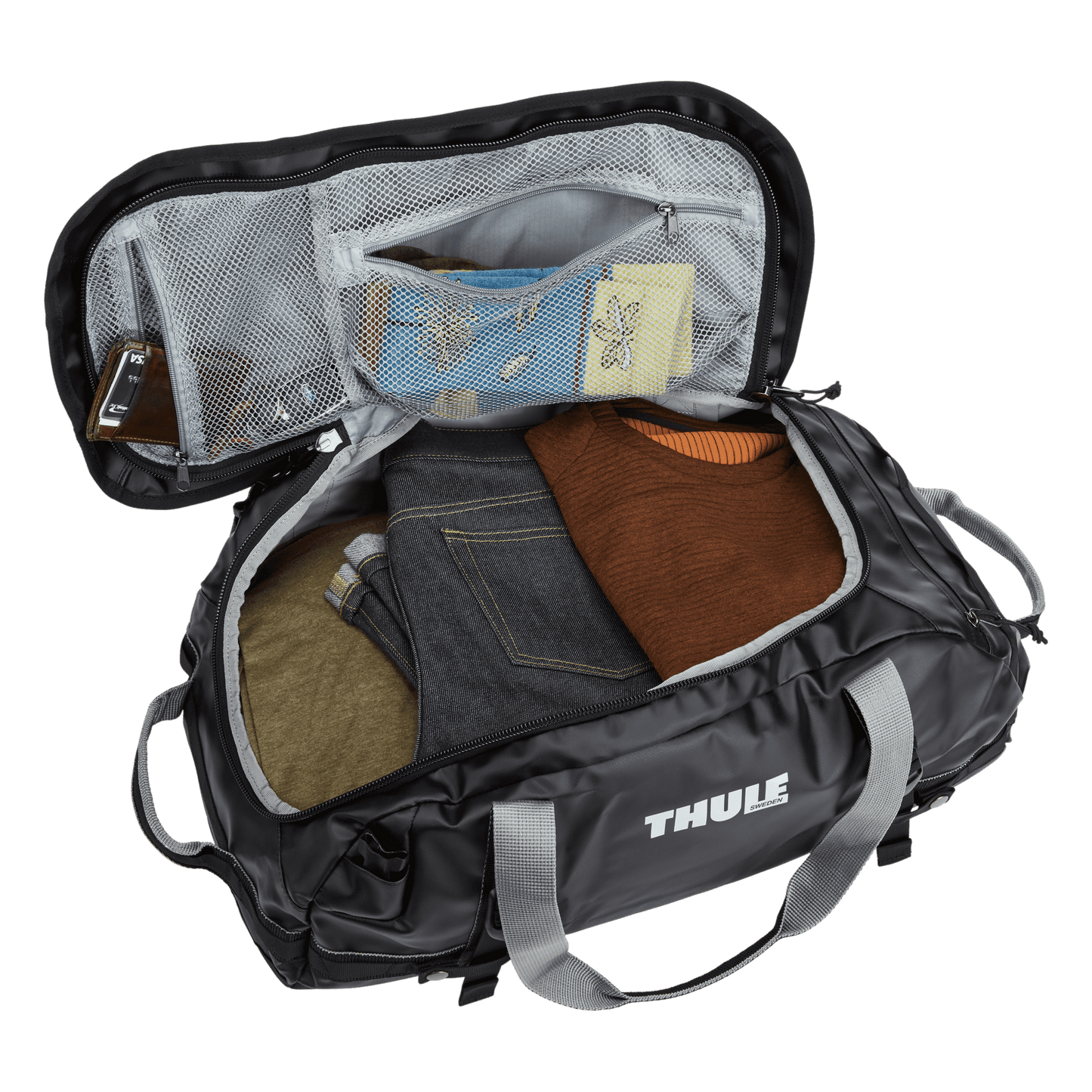 40L duffel bag poseidon blue