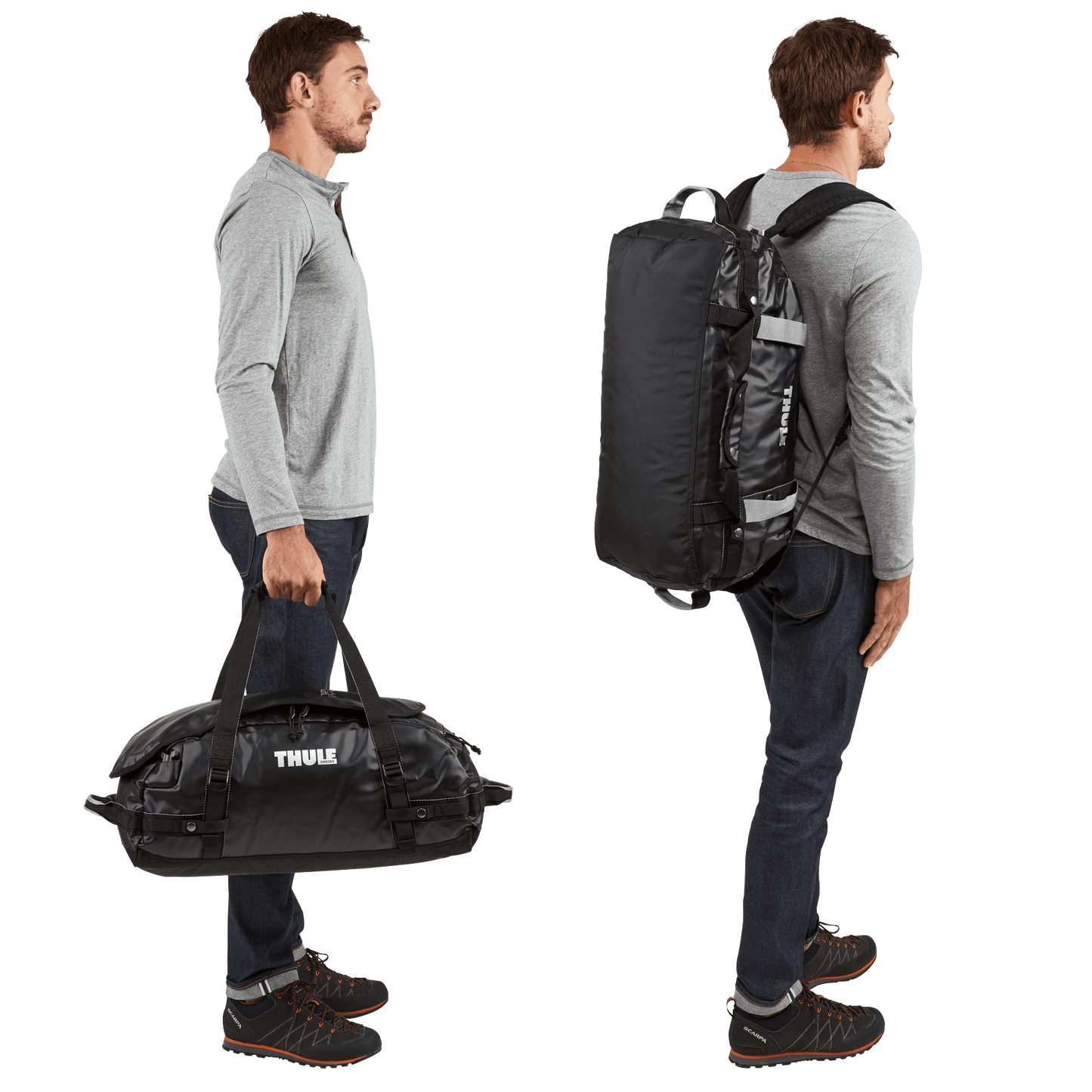40L duffel bag poseidon blue