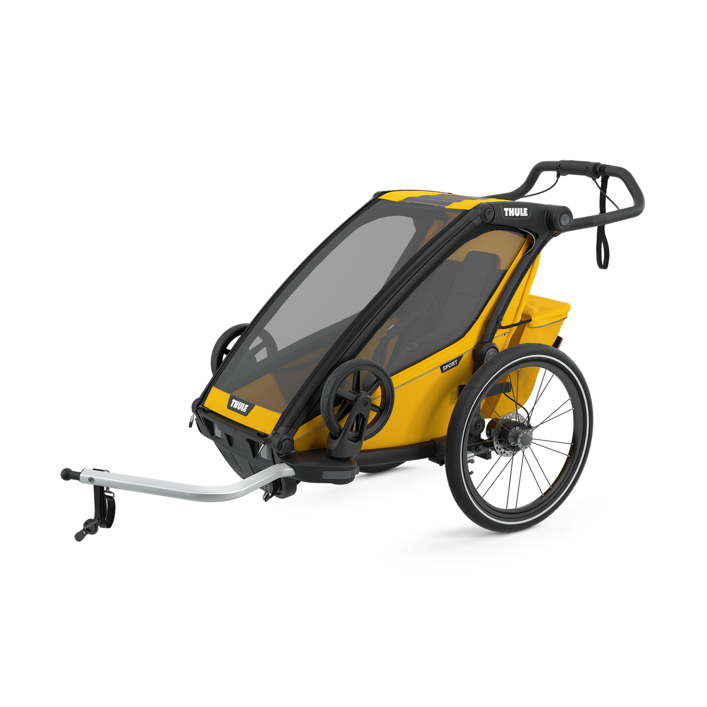 1-seat multisport bike trailer spectra yellow