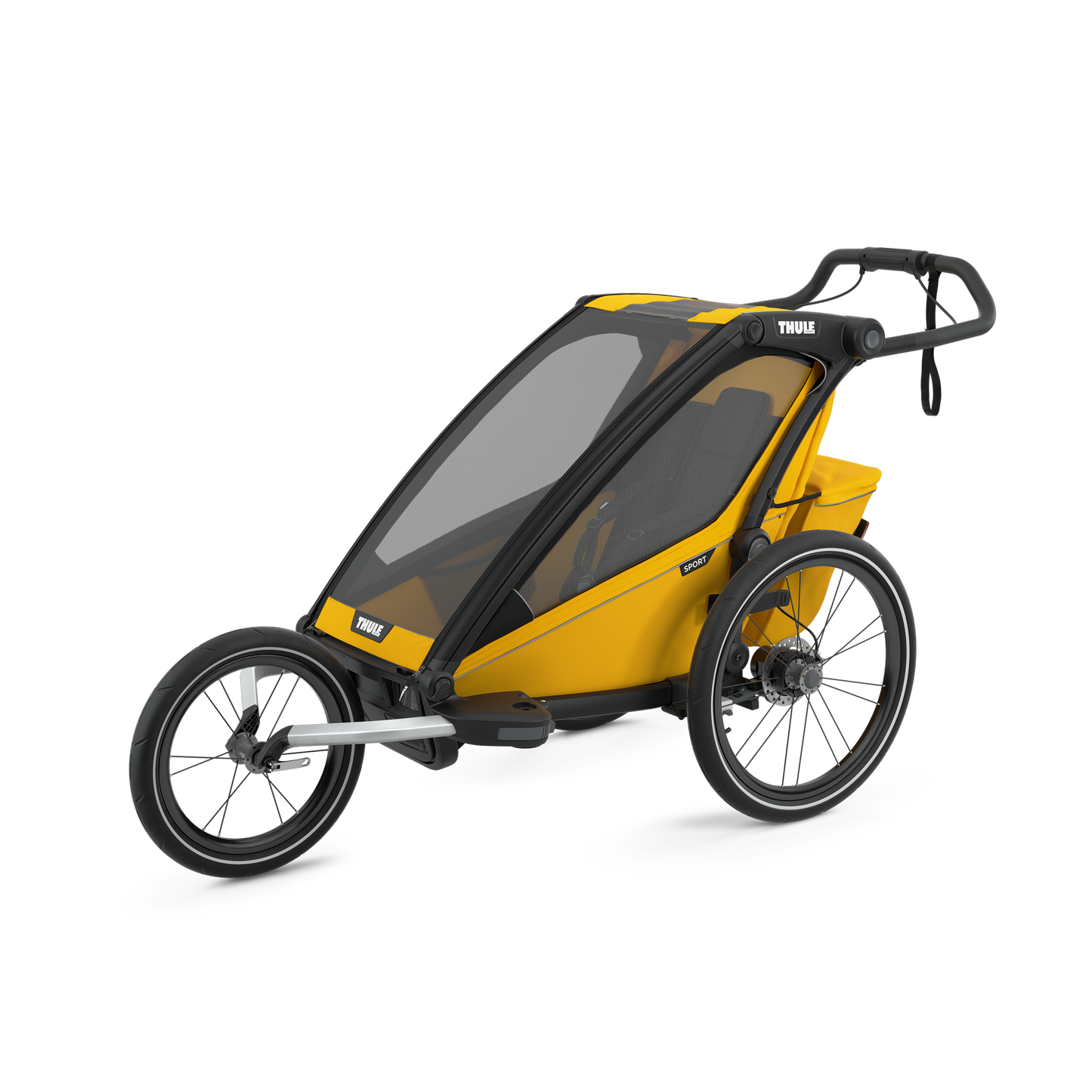 1-seat multisport bike trailer spectra yellow