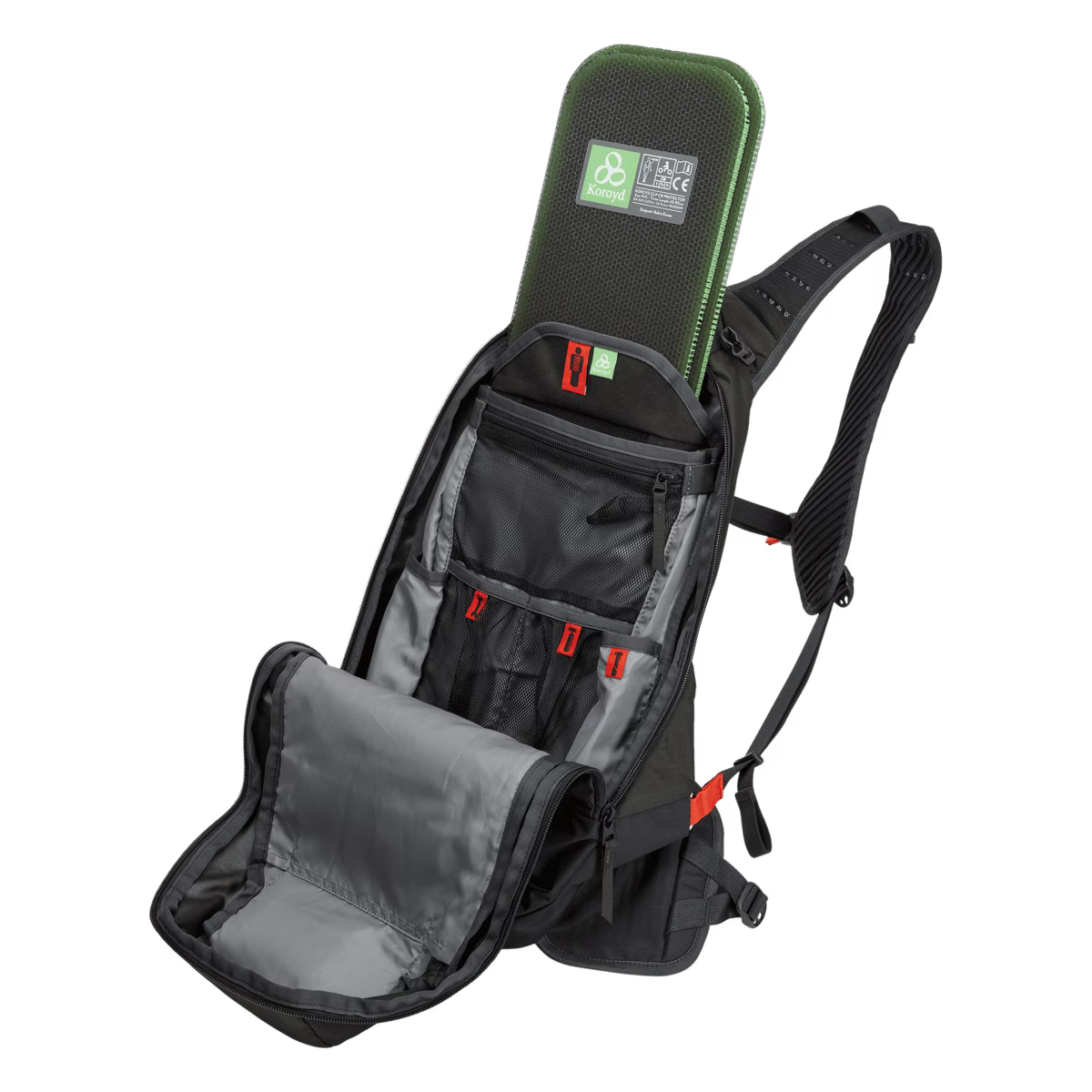 hydration pack 12L obsidian gray
