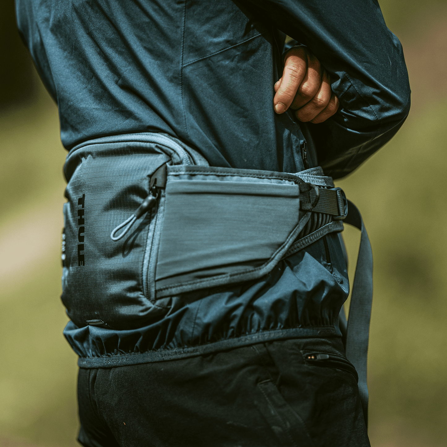 hip pack 0L dark slate gray