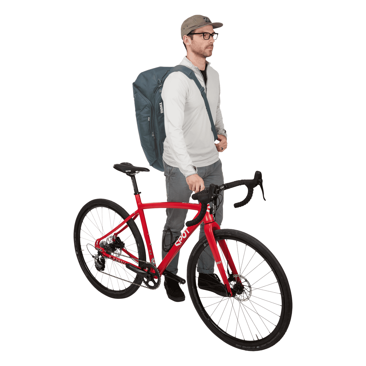 bike duffel dark slate gray