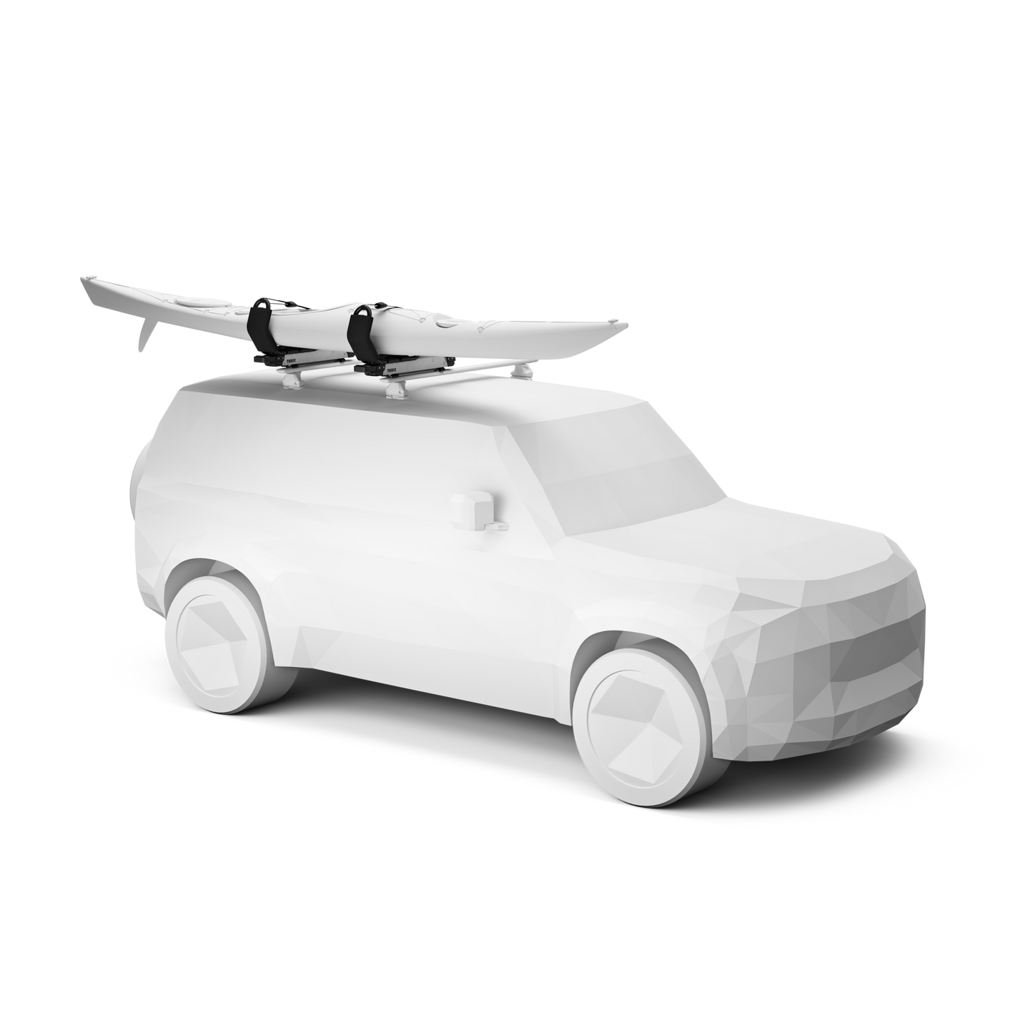 kayak rack with lift assist aluminium