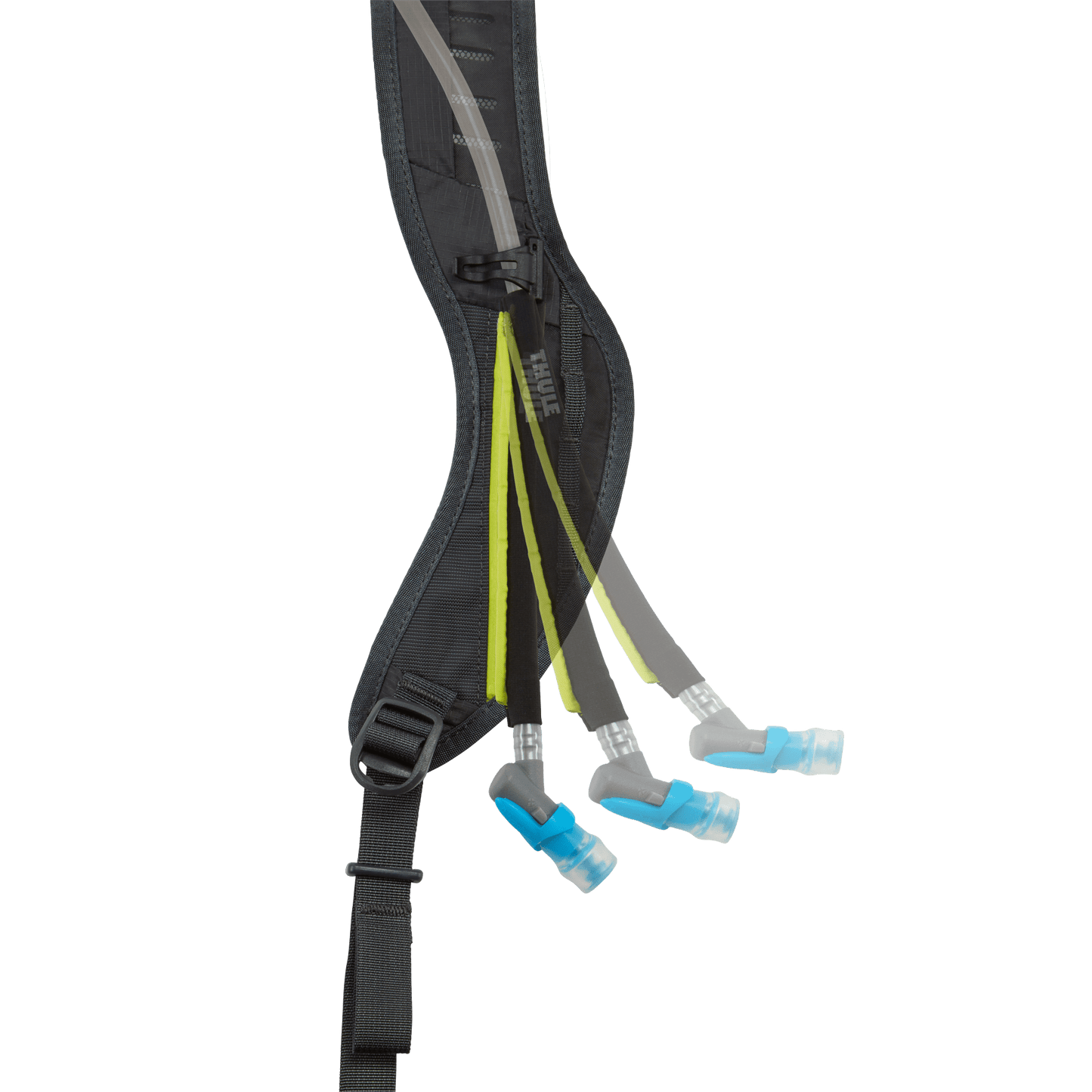 hydration pack 6L unisex obsidian gray