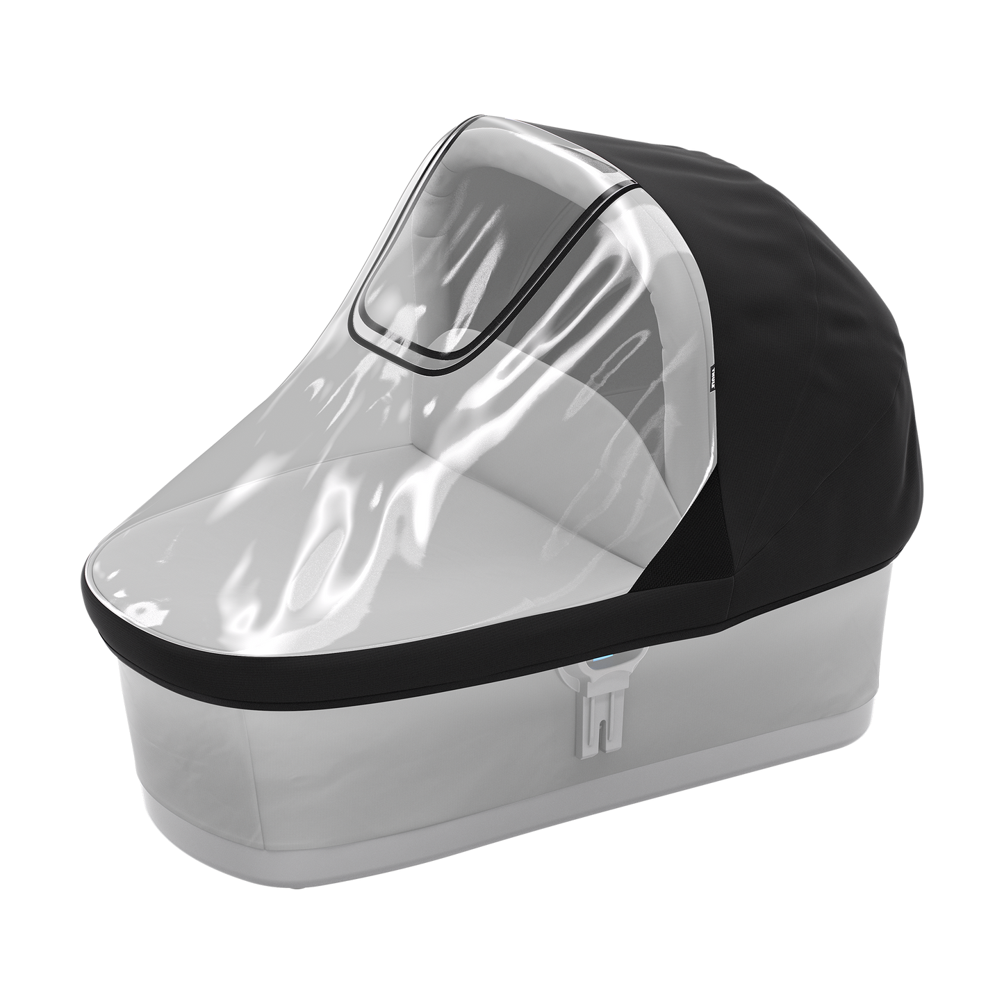 bassinet rain cover black