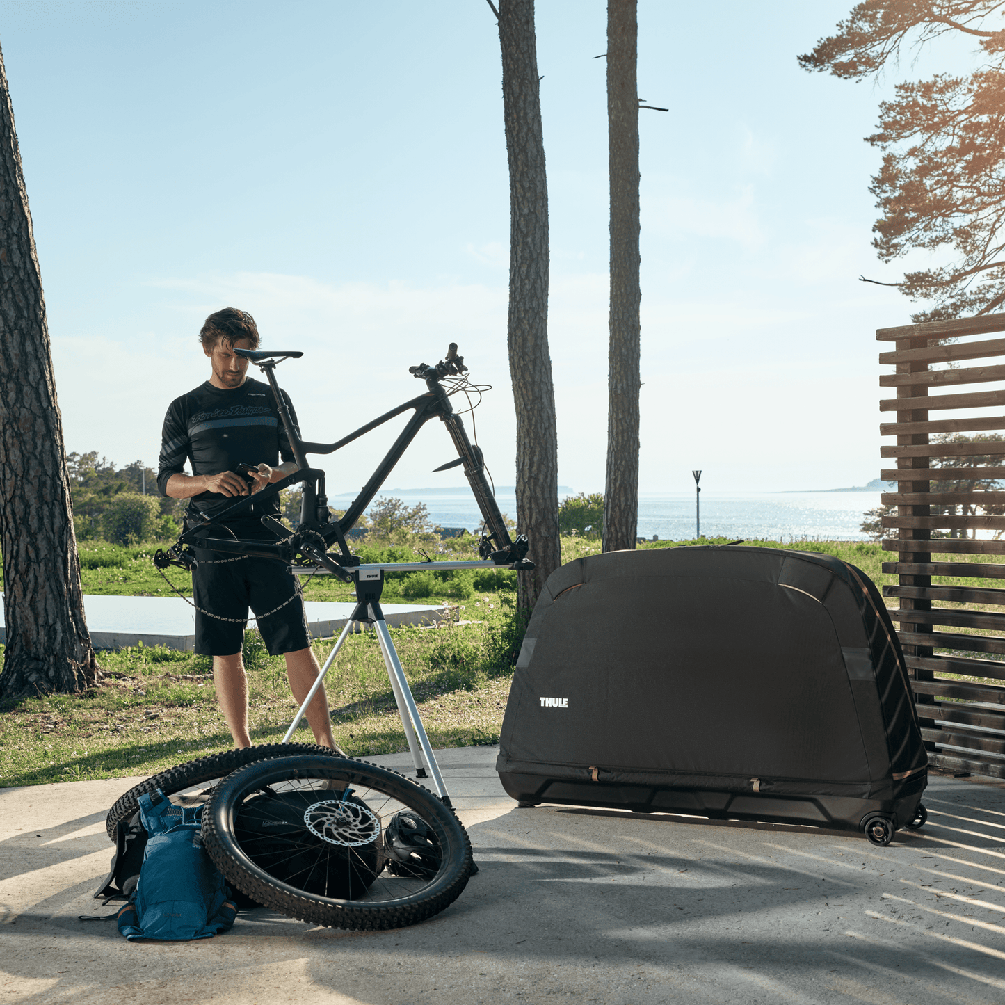 bike travel case MTB black