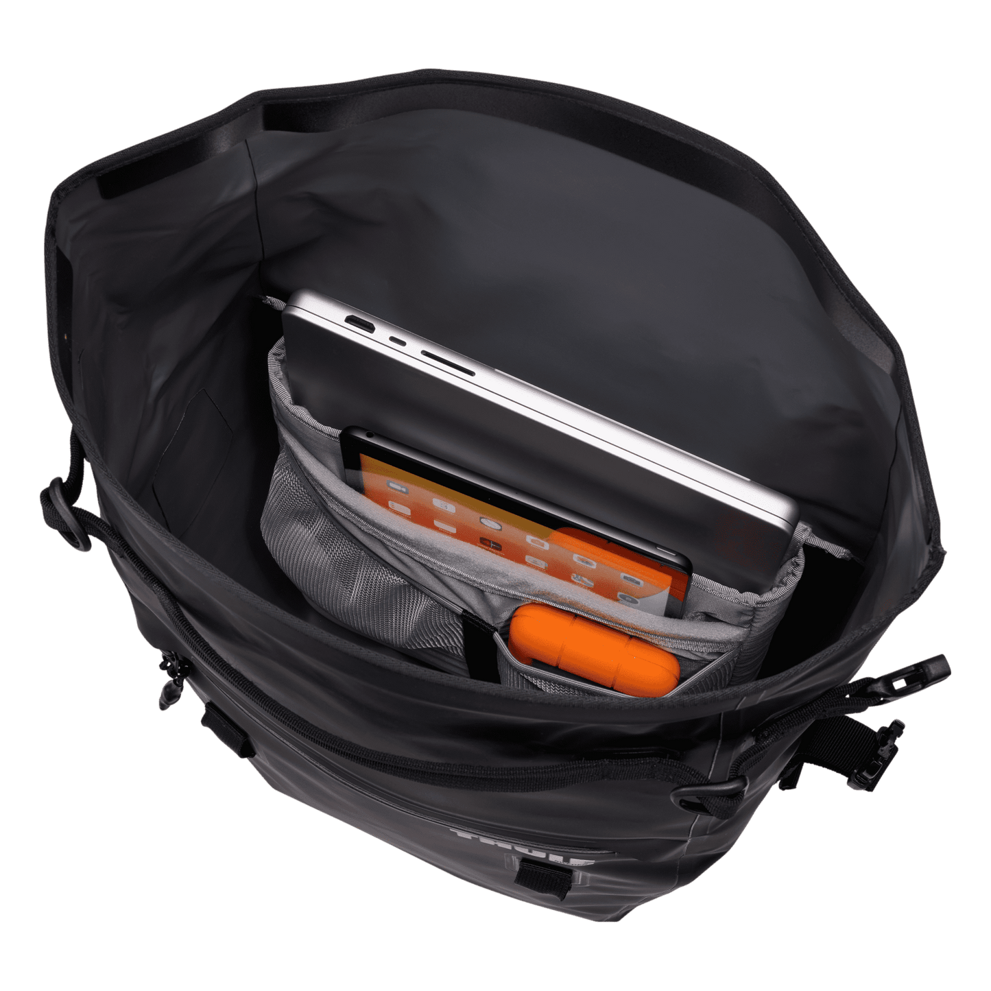 commuter pannier 22L black