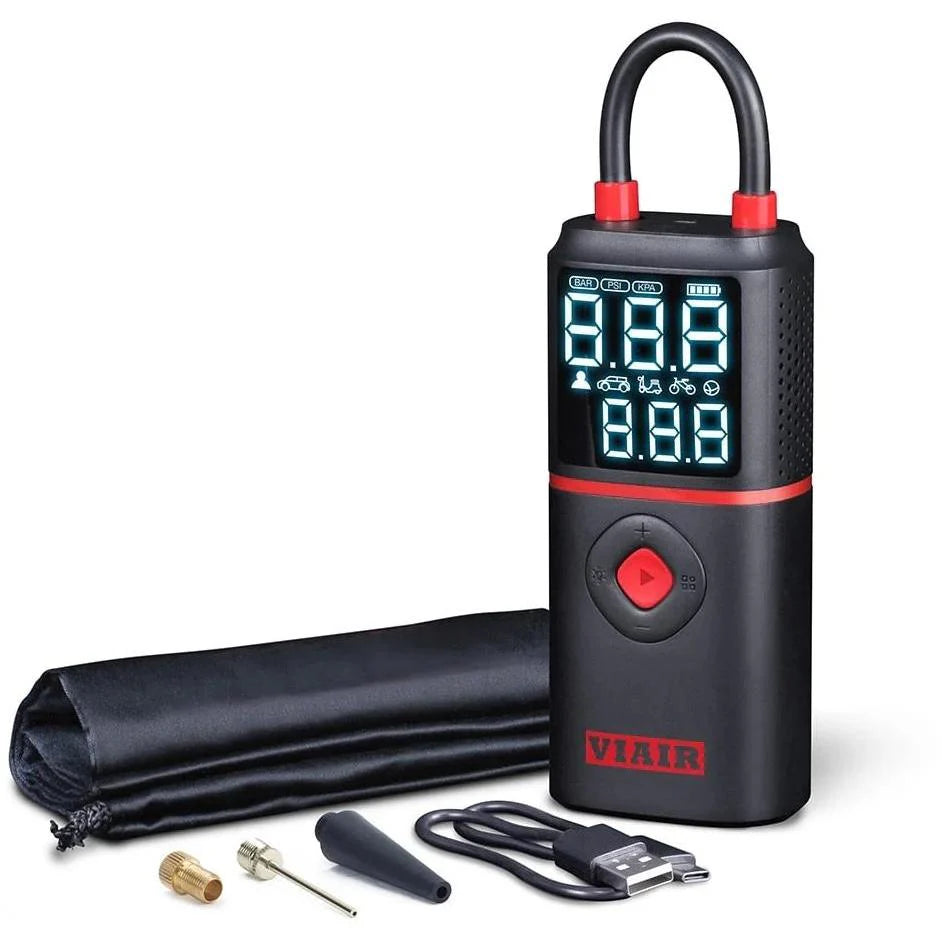 VIAIR Rechargeable Cordless Inflator Black/Red