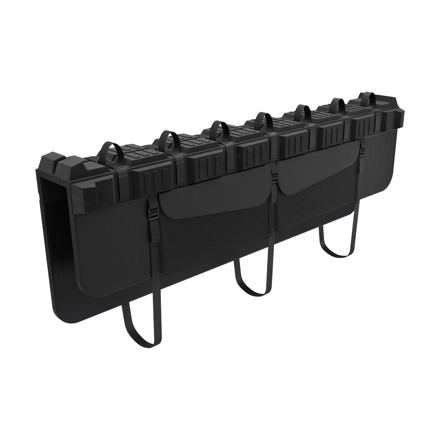 truck bed bike rack black