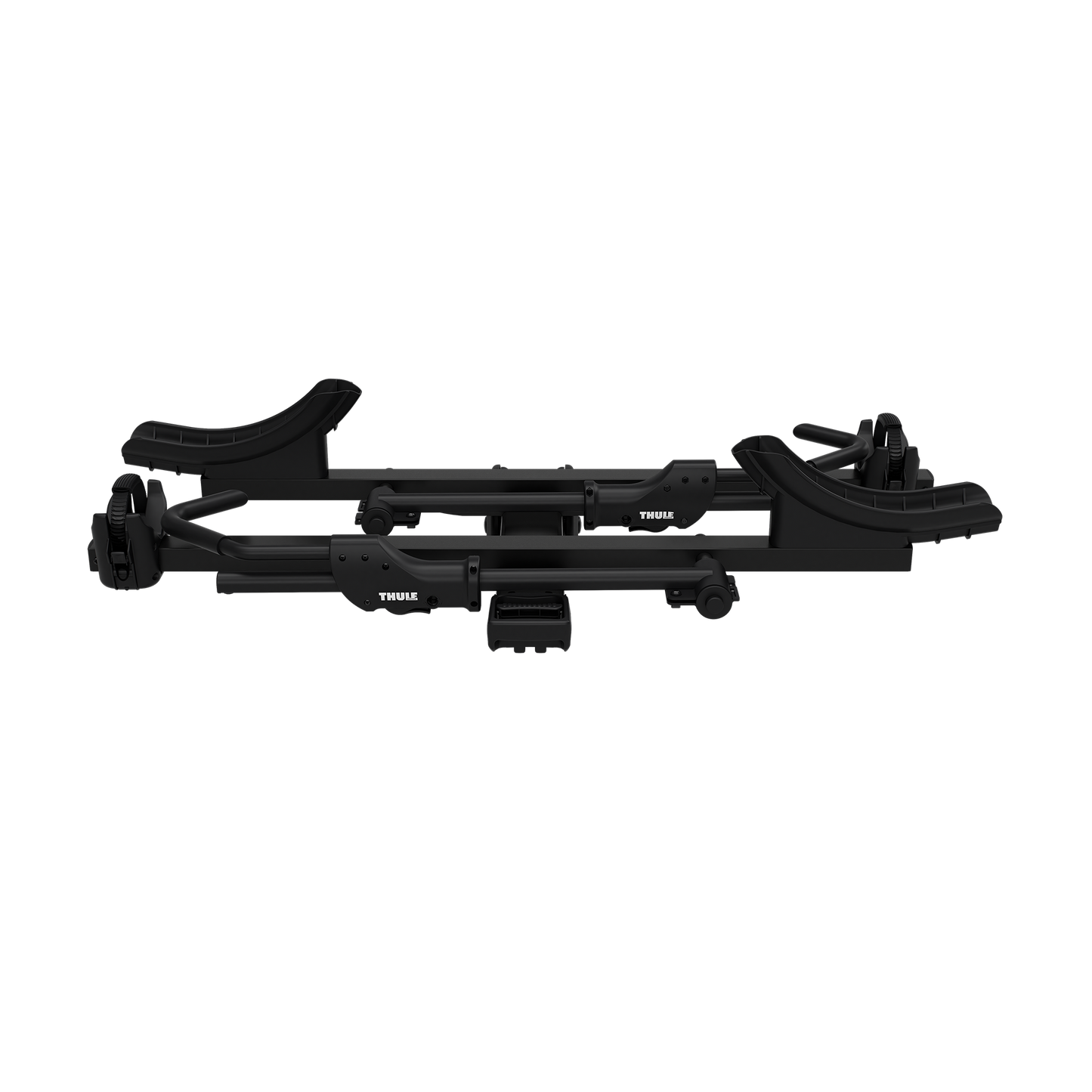 2-bike 2" hitch bike rack black
