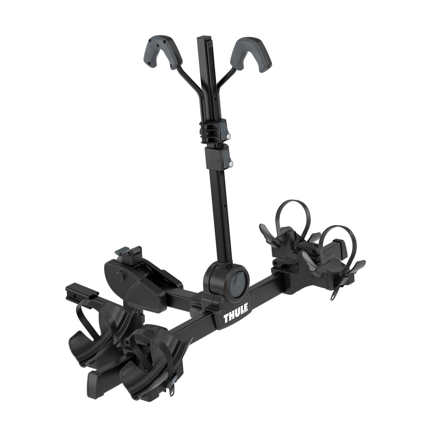 2-bike hitch bike rack black