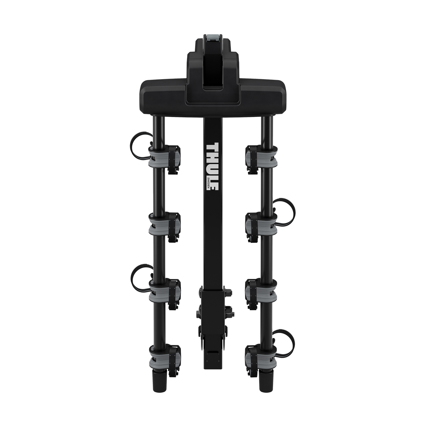 4-bike hitch bike rack black
