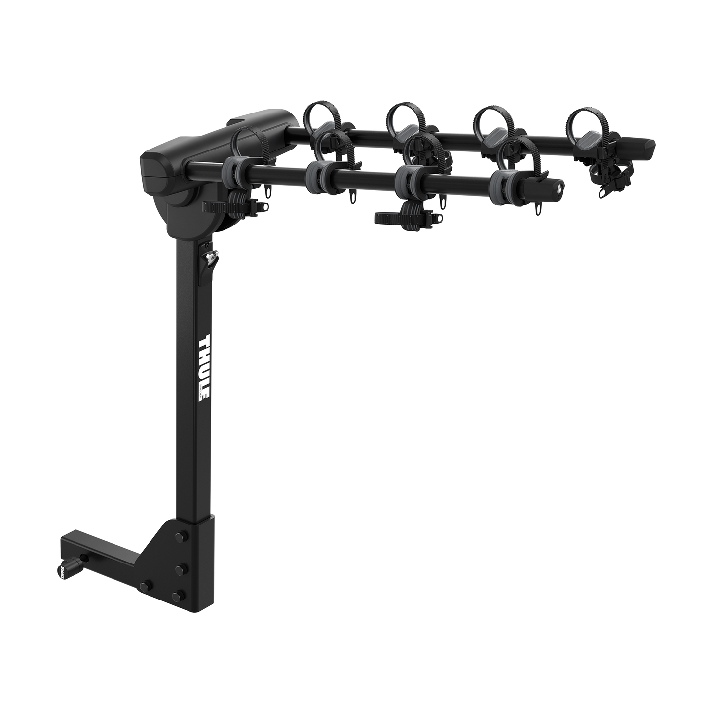 4-bike hanging RV bike rack black
