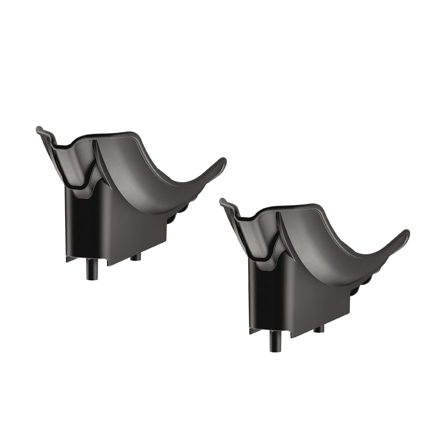 fat tire holder 2 pcs black