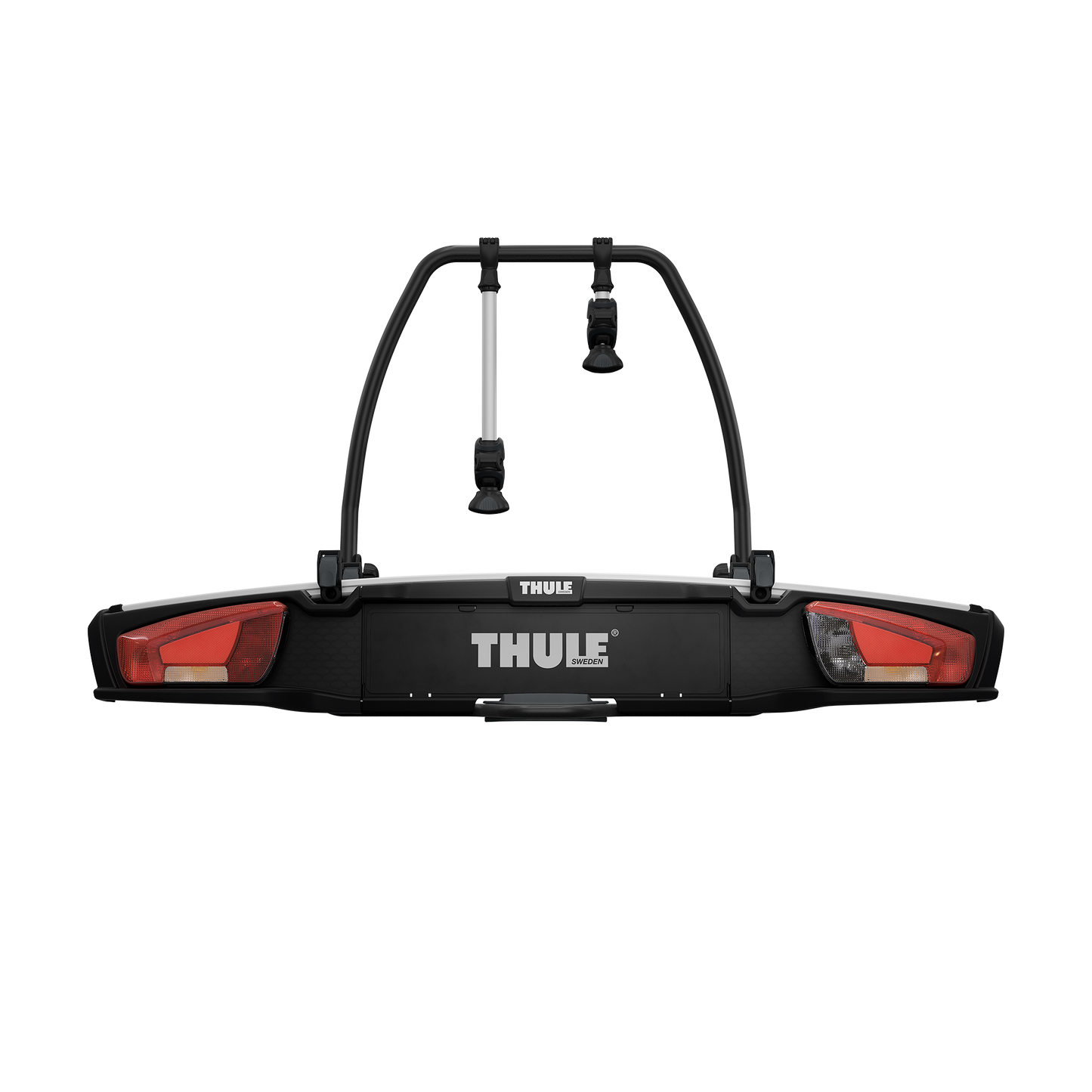 2-bike platform towbar bike rack black/aluminium