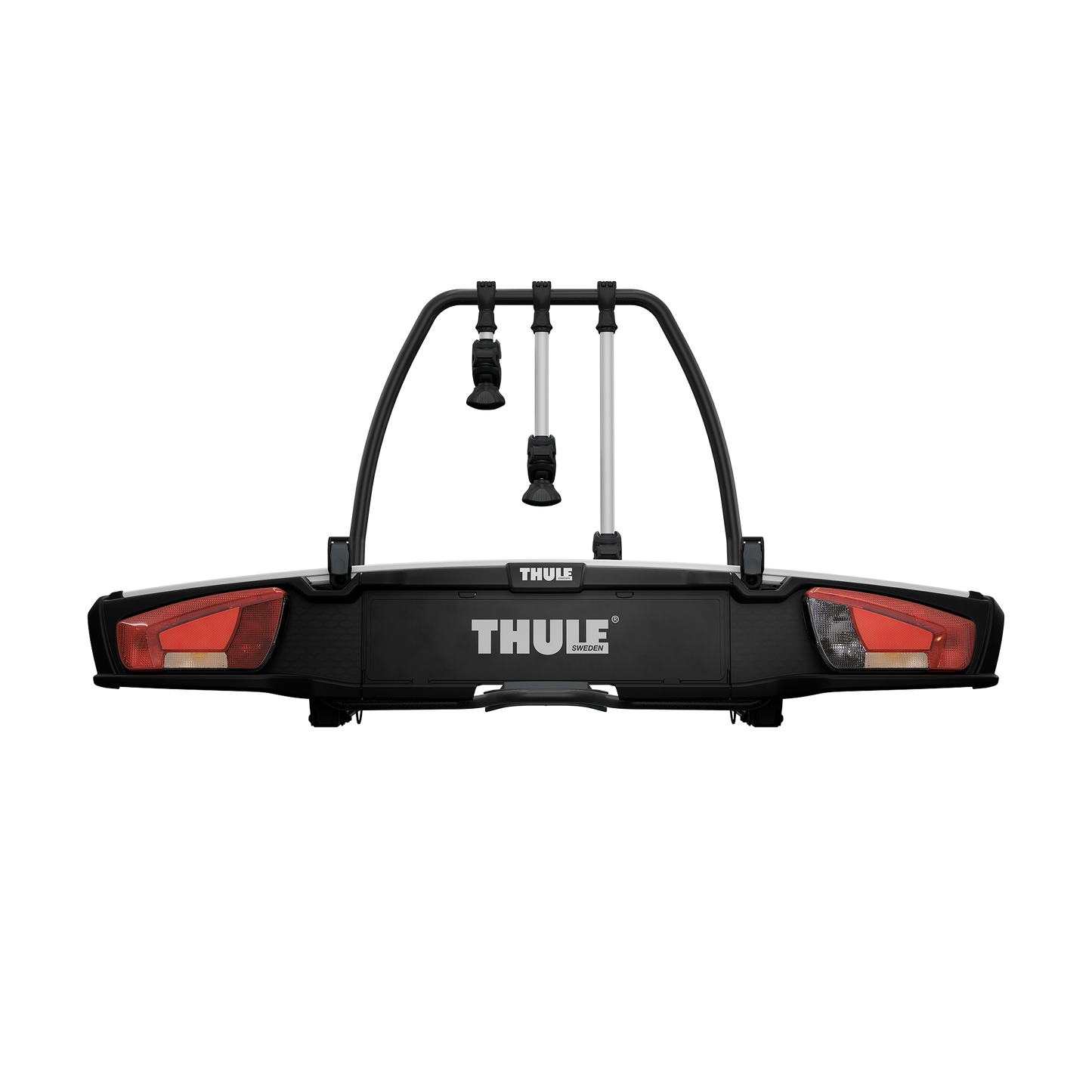 3-bike platform towbar bike rack black/aluminium