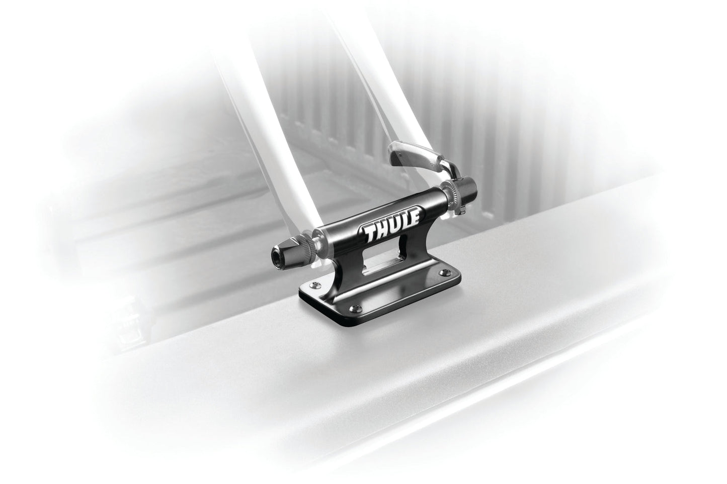 truck bed bike rack black