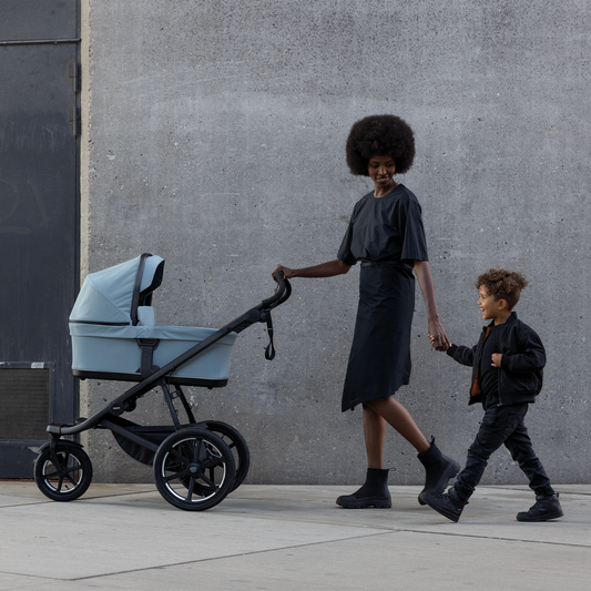 all-terrain stroller mid blue