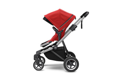 city stroller energy red