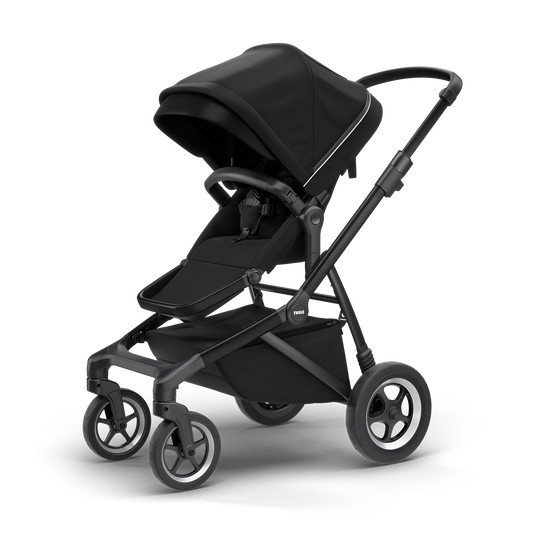 city stroller midnight black on black