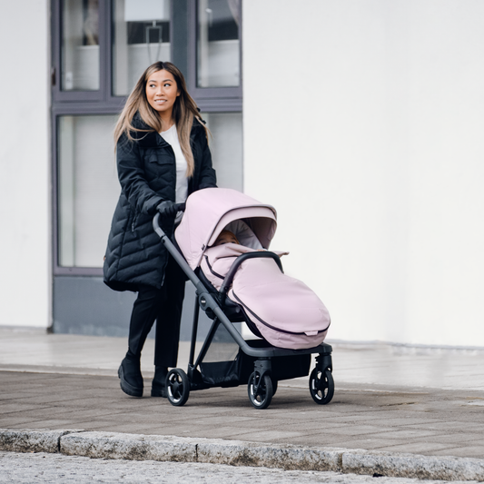 stroller footmuff black