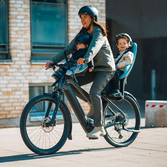 front mounted child bike seat midnight black
