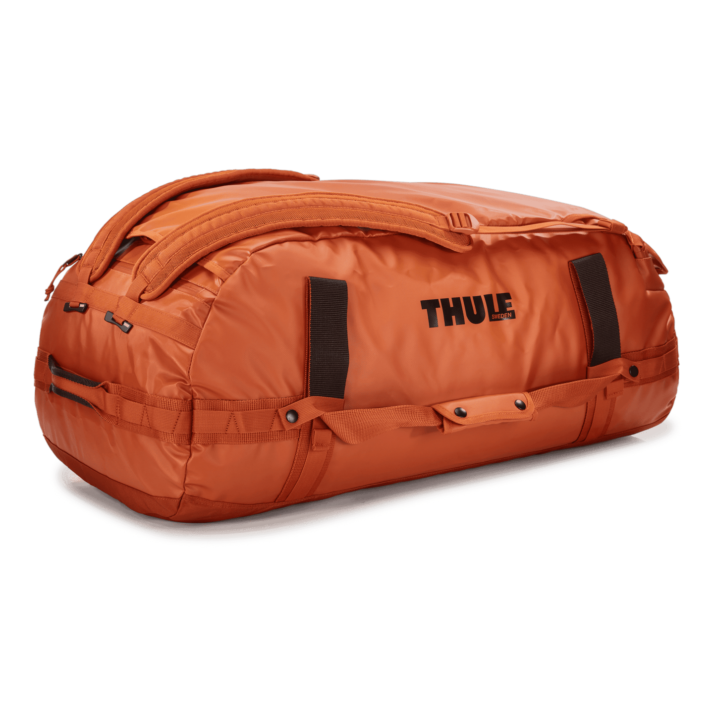 90L duffel bag autumnal orange