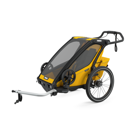 1-seat multisport bike trailer spectra yellow